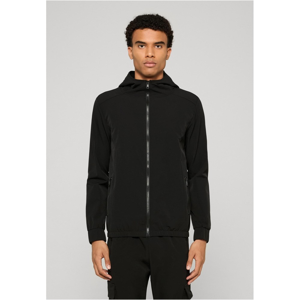 Urban Classics - Hooded With Dividing Seams Trainings jacket - Zwart